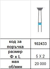 Диамантен пилител 5 х 2
