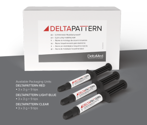Deltapatern light blue  set 3 x 3 
