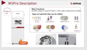 W5 PRO DEPRAG - Milling machine