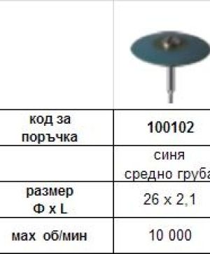 Rubber Special for Zirconia/porcelain workpiece