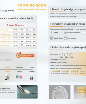 Циркониев диск GEMSTONE 3D PRO 98 x 14 mm  BLEACH 3