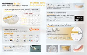 Циркониев диск GEMSTONE 3D PRO 98 x 18 mm  A1